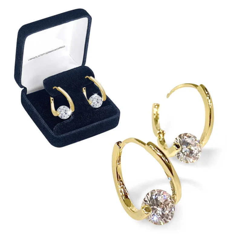 (🔥LAST DAY SALE-66% OFF) LOVILDS™ Lymphvity MagneTherapy Germanium Earrings