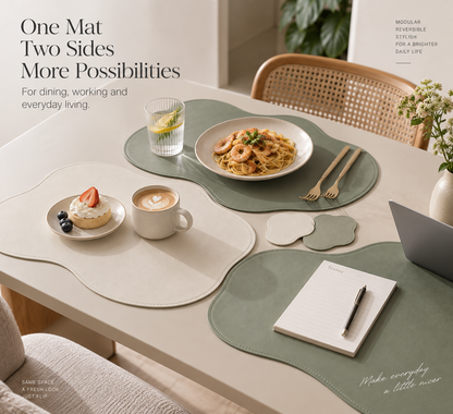 Reversible Modular Desk Mat