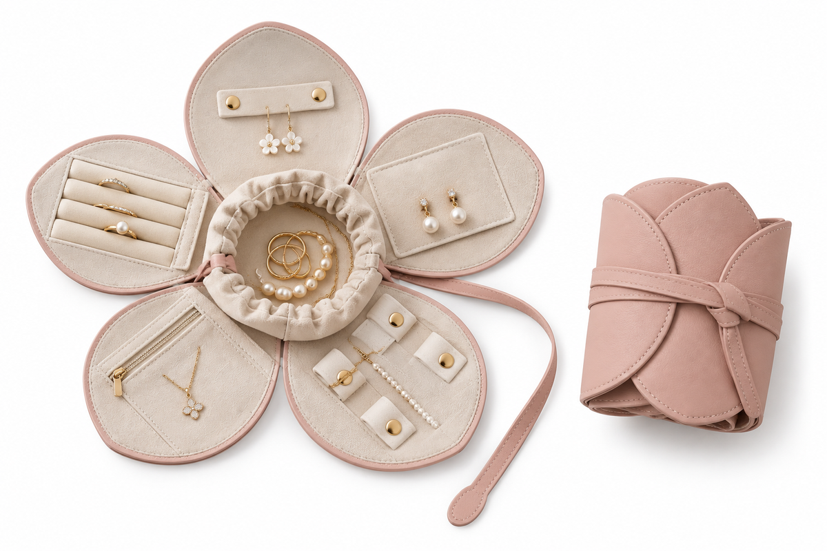 Petal Jewelry Organizer Roll