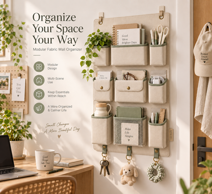 Hanging wall organizer
