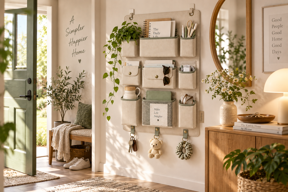 Hanging wall organizer