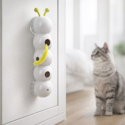 Interactive Caterpillar Cat Toy