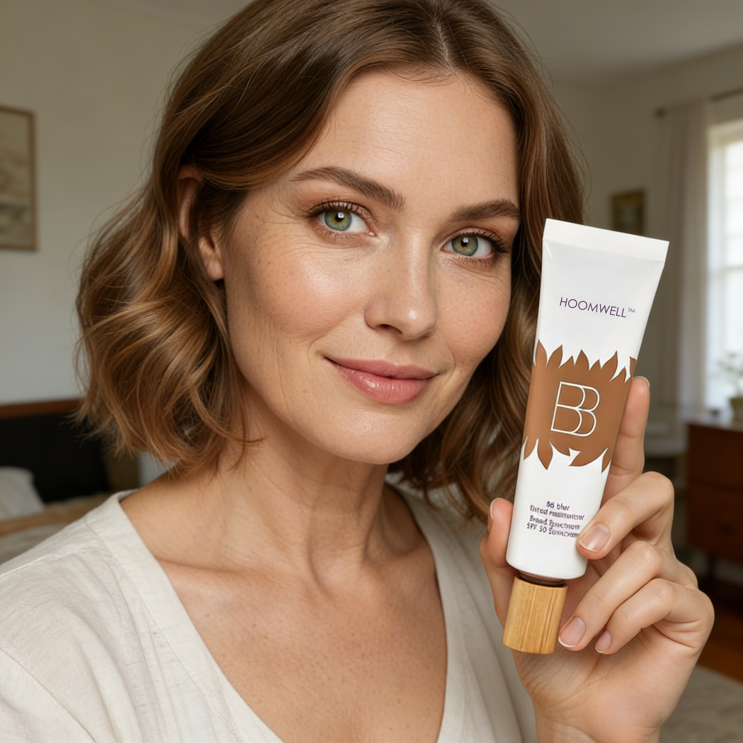 💜💜✨LAST DAY SALE BUY 1  GET 1 FREE!!💜✨BB Blur SPF 30+ Tinted Moisturizer + Brush — Instant Glow, Hydration & Pore-Blur Finish 💜