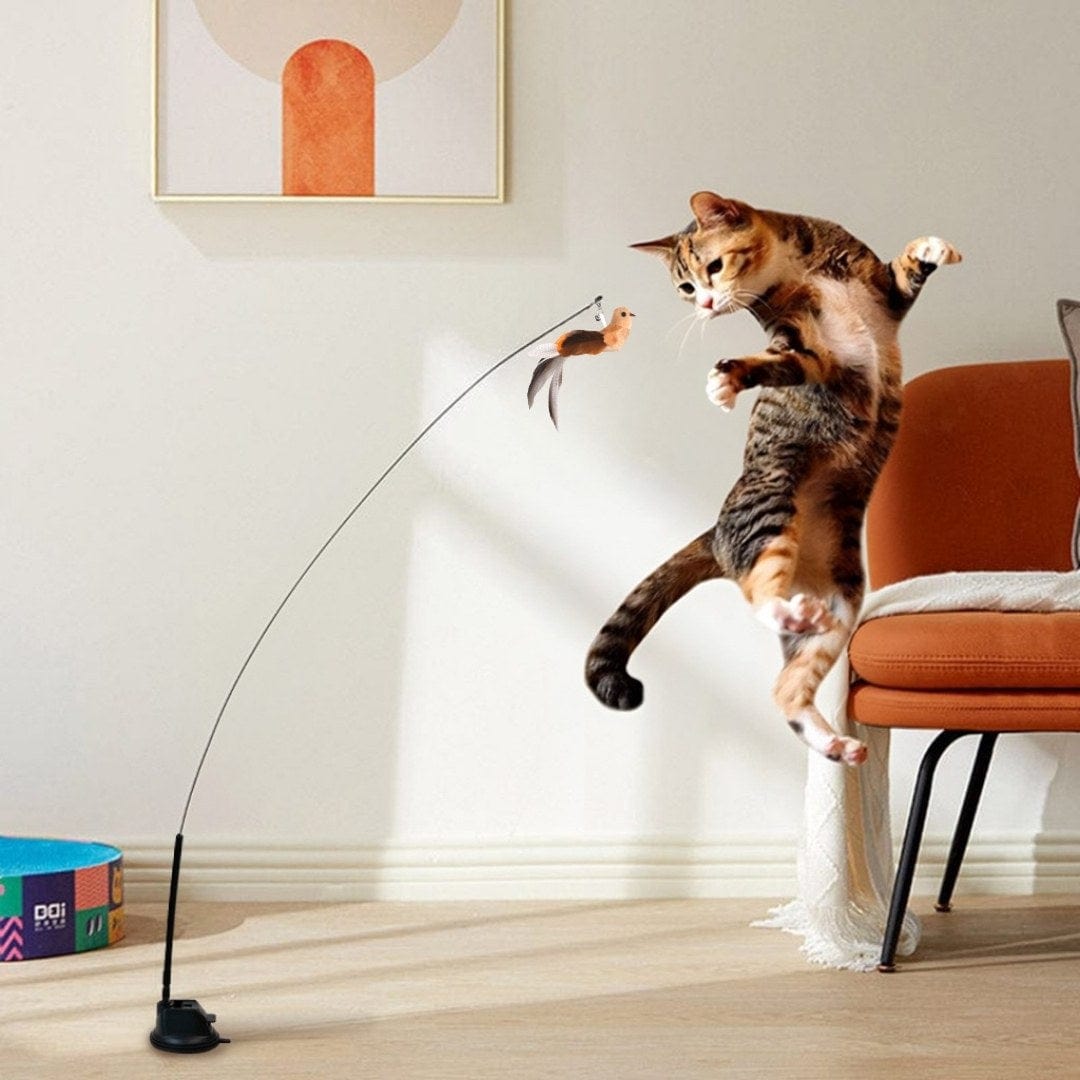 Interactive Bird Simulation Cat Toy Set | Leo's Paw